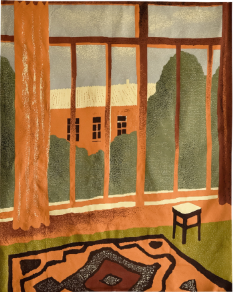 Гобелен «Закат в студии»